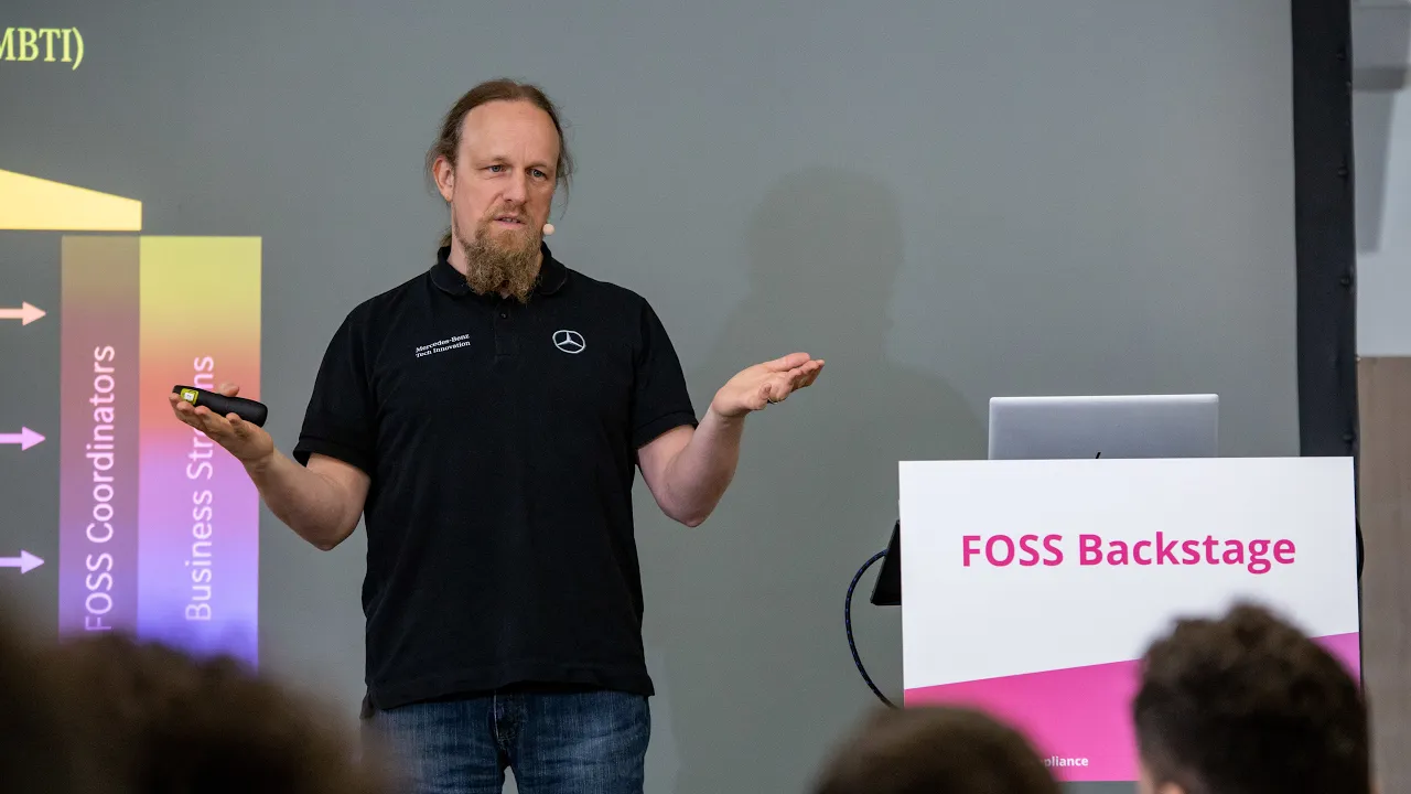 Wolfgang Gehring – A Vision of FOSS @MercedesBenz
